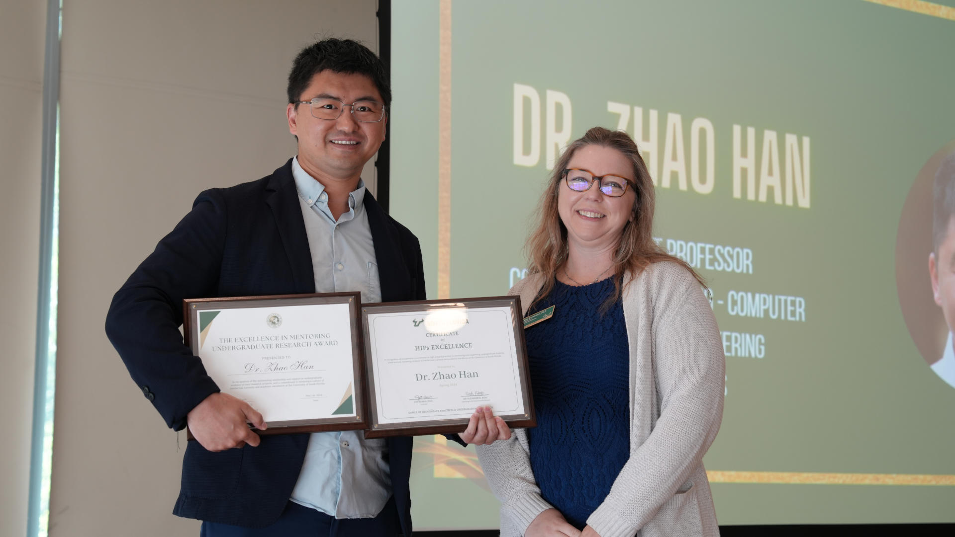 Excellence in Mentoring Undergraduate Research Award – Faculty